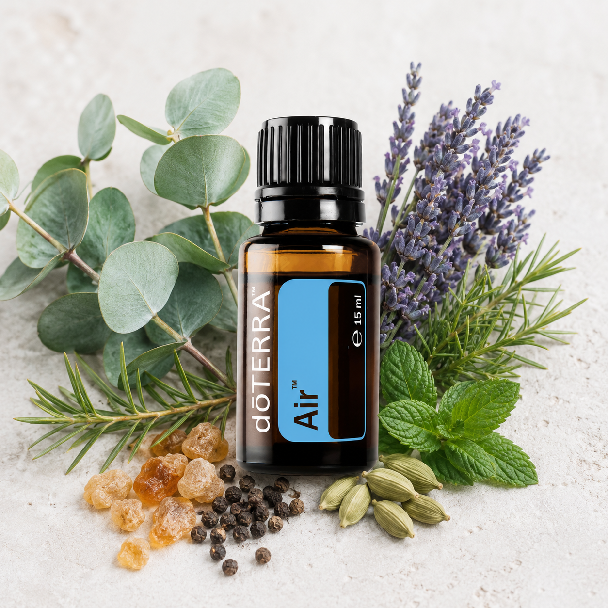 Fresh Breath Aromatherapie-Öl mit Eukalyptus, Pfefferminze und natürlichen Inhaltsstoffen von doTERRA