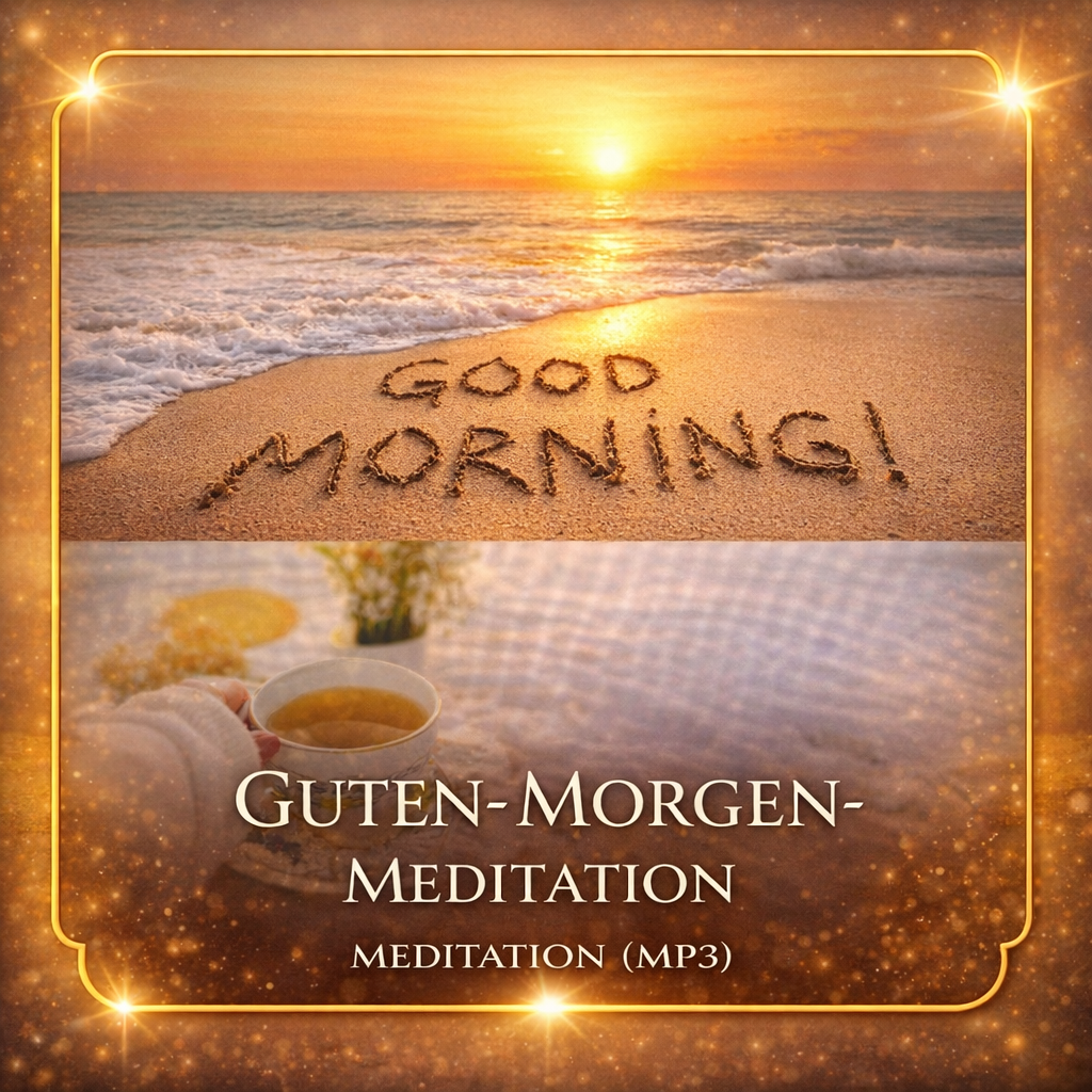 Geführte Guten Morgen Meditation von LuxCocoon für einen ruhigen und bewussten Start in den Tag