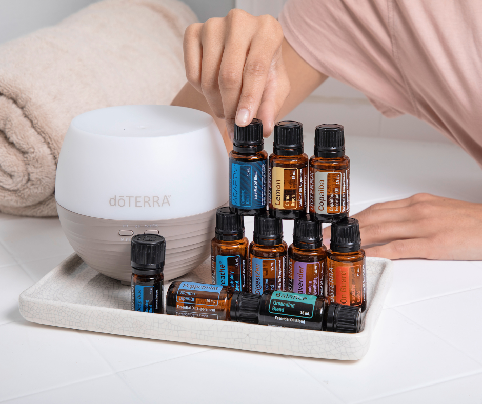 Ätherische Einzelöle für Abendrituale – Lavendel, Balance, Copaiba, Wild Orange und Siberian Fir von LuxCocoon