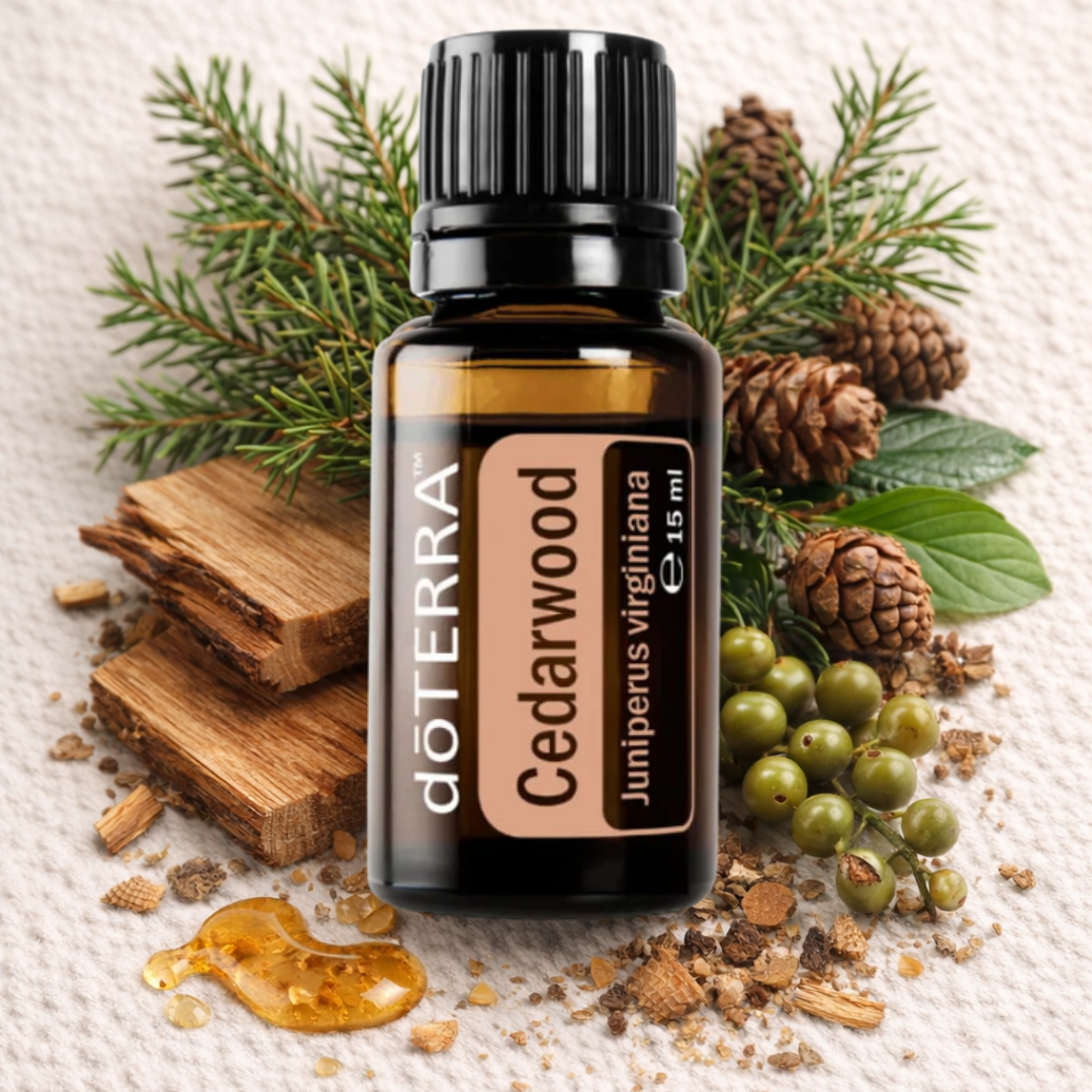 Cocoon Cedar – Erdendes Zedernholzöl (doTERRA Cedarwood, 15 ml)