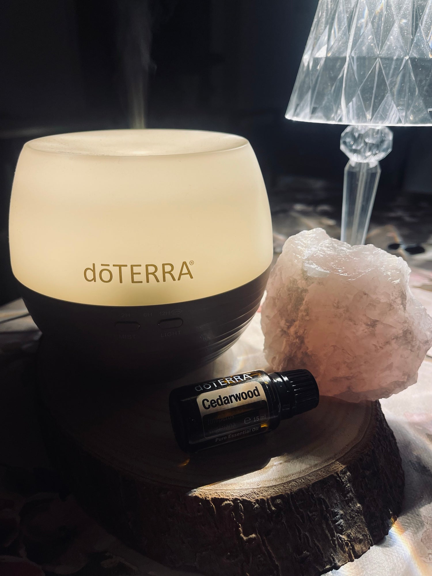 ✨Aroma-Diffusor mit ätherischem Öl für entspannende Abendrituale und eine ruhige Atmosphäre im Schlafzimmer