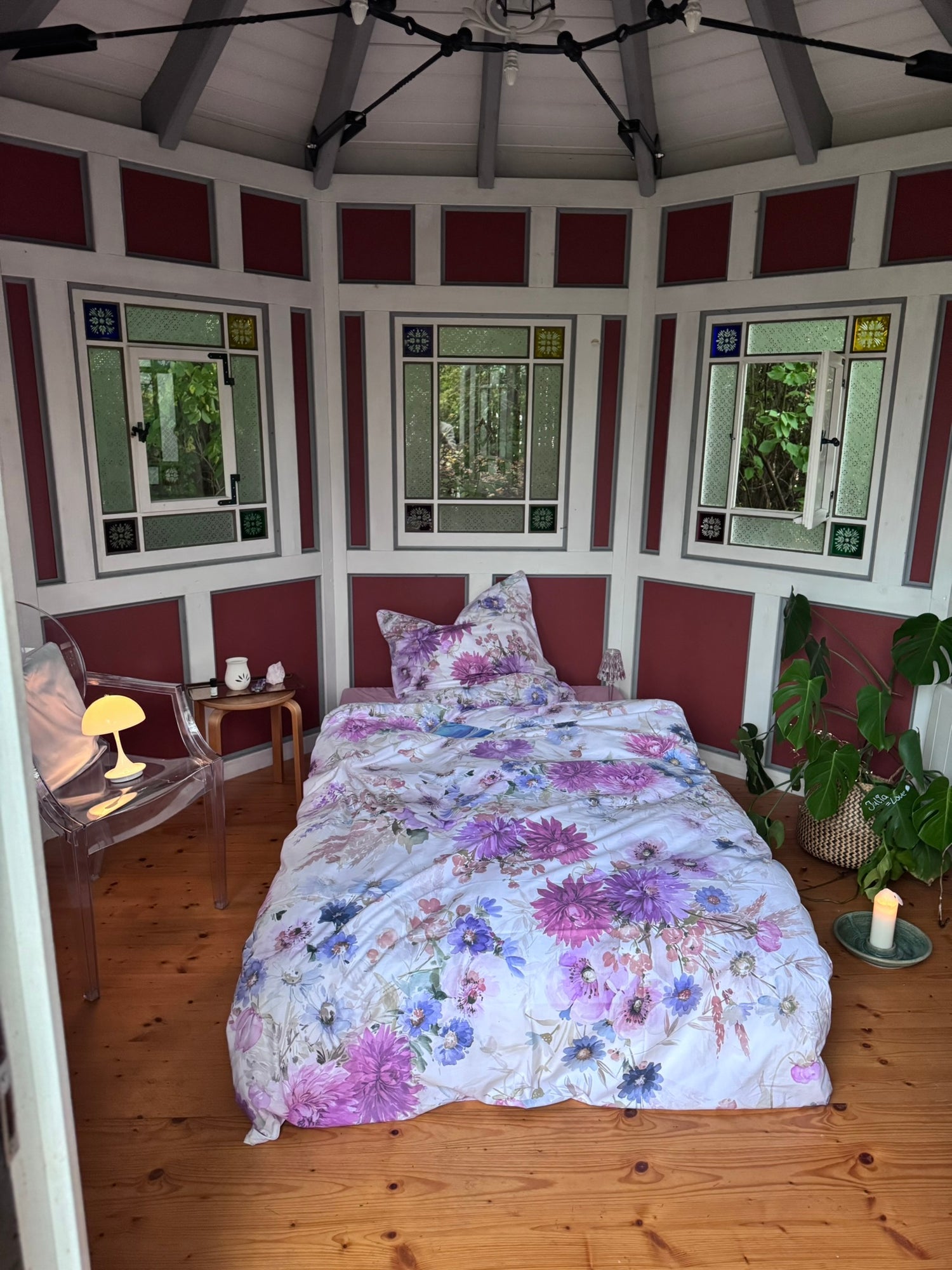 Bettwäsche Fleur Rosée im Schlafzimmer – warm, feminin &amp; beruhigend.
